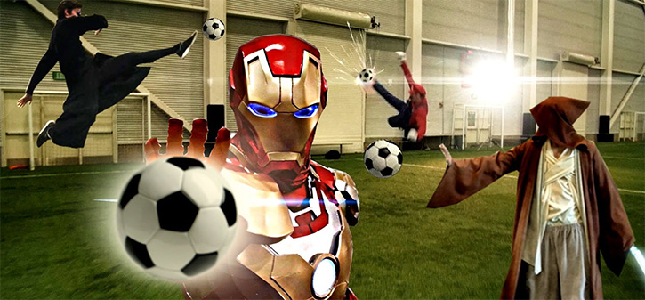 Fantastic Superhero Soccer