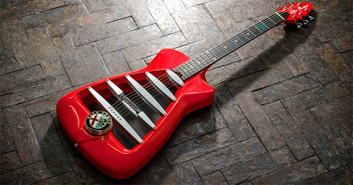 Kolaborasi Mewah Gitar Super Langka