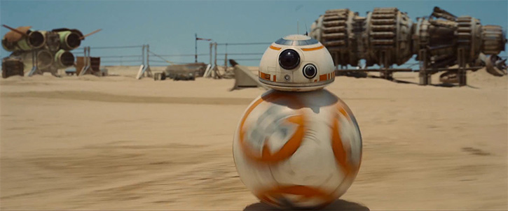Keren! Robot Sungguhan Dipakai di Star Wars VII