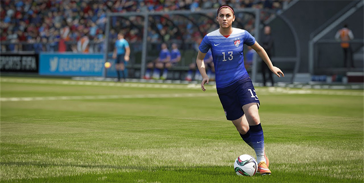 Tim Sepakbola Wanita di FIFA 16