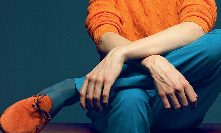 Orange untuk Fashion Pria