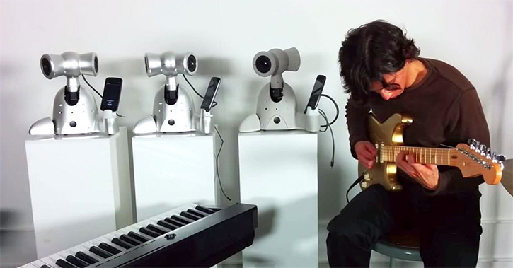 Fun Jazz Jam Session with Little Robots