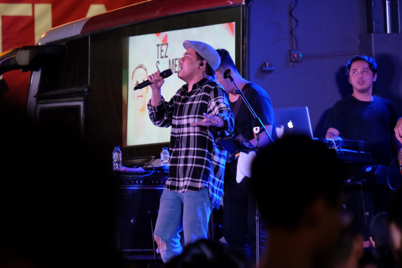 First Timer manggung di Lampung, Teza Sumendra membuat histeris para penonton