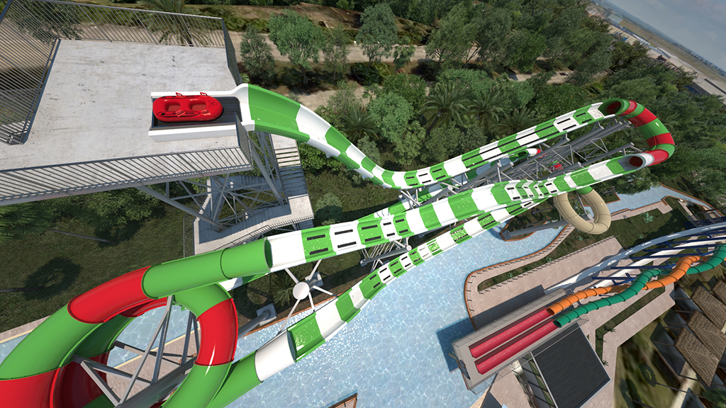 Inilah Water Coaster Tertinggi Di Dunia