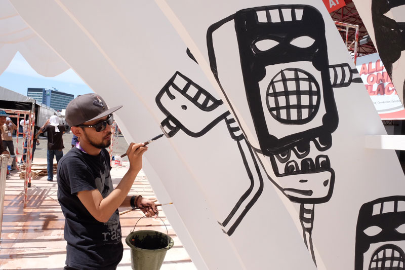 Art &amp; Sound Experience : Aksi Kolaborasi Penuh Improvisasi