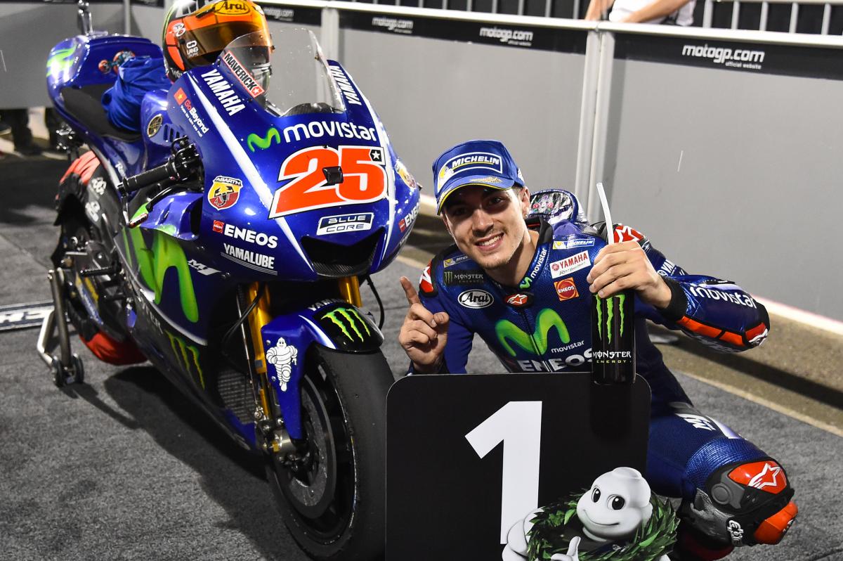 Vinales Juara Saat Debut Bersama Yamaha