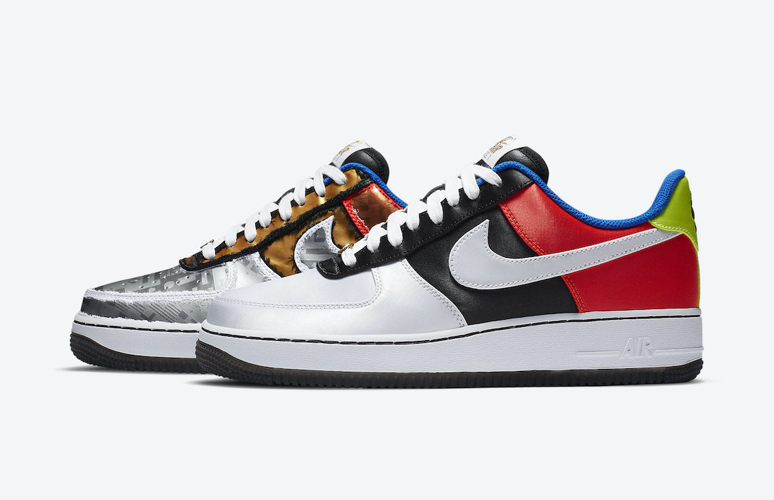 Rilis Kembali, Nike Air Force 1 Olympic Sekarang Bisa Ganti Warna!