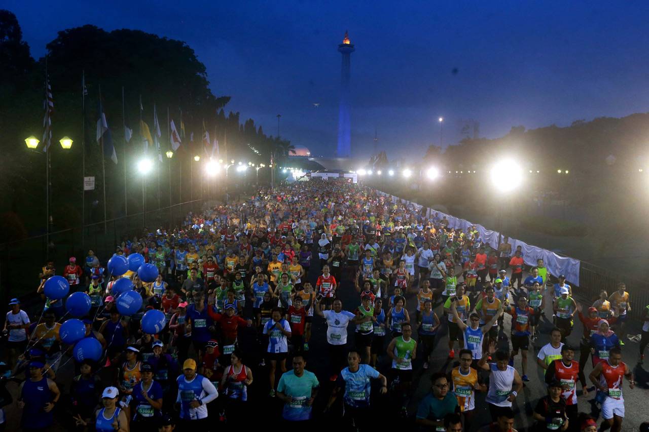 Jakarta Marathon 2016 Diikuti 16 ribu Peserta