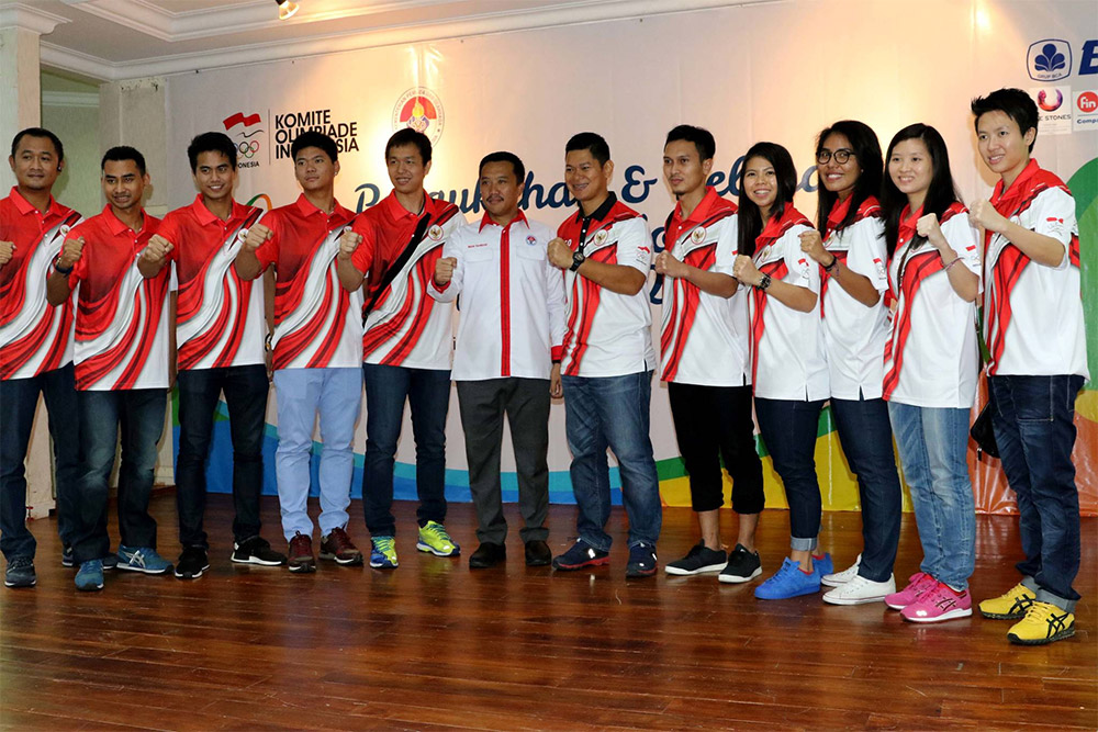 Skuad Indonesia di Olimpiade Rio, Mampukah Target 2 Emas?