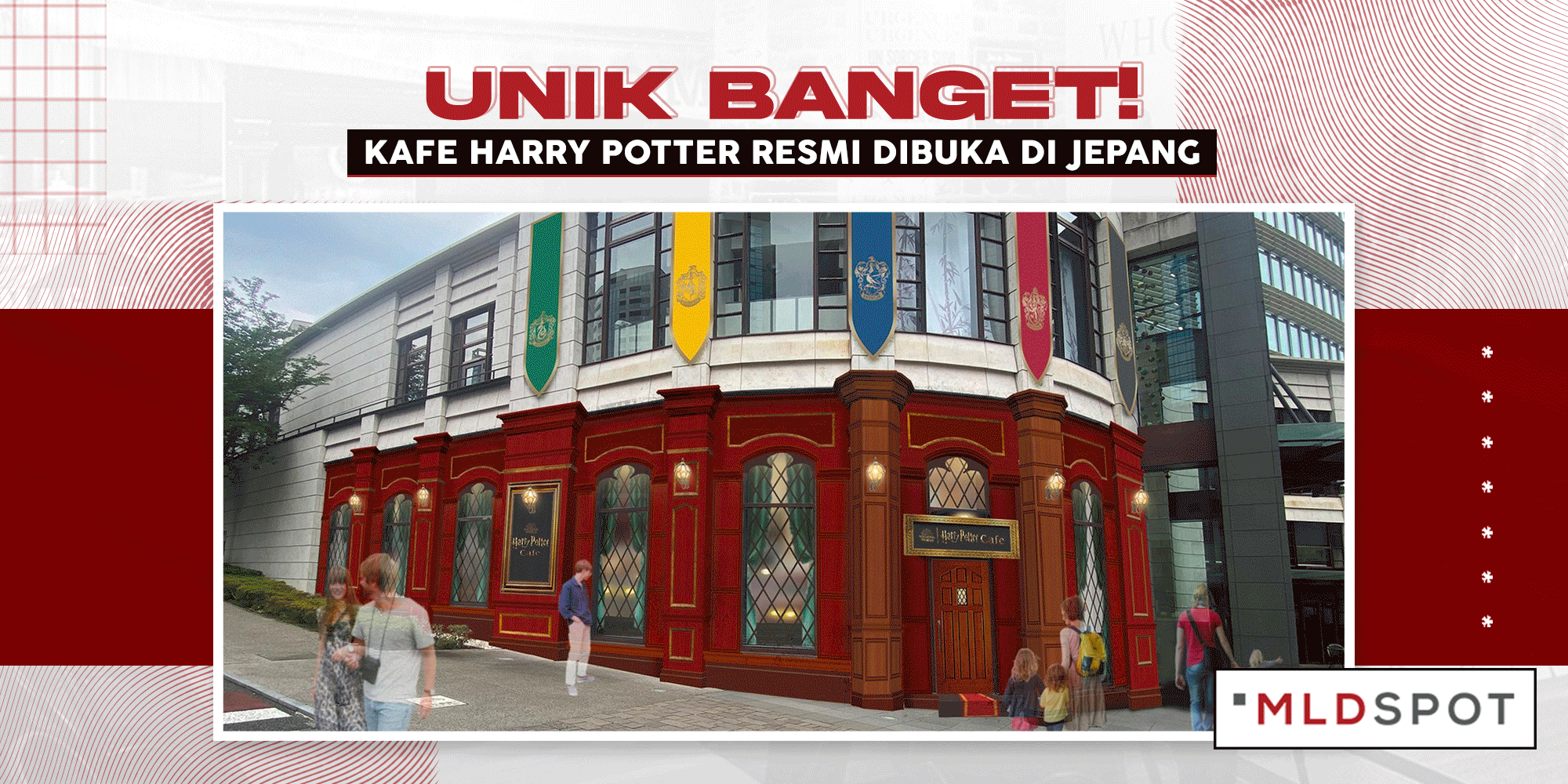 Unik Banget! Kafe Harry Potter Resmi Dibuka di Jepang