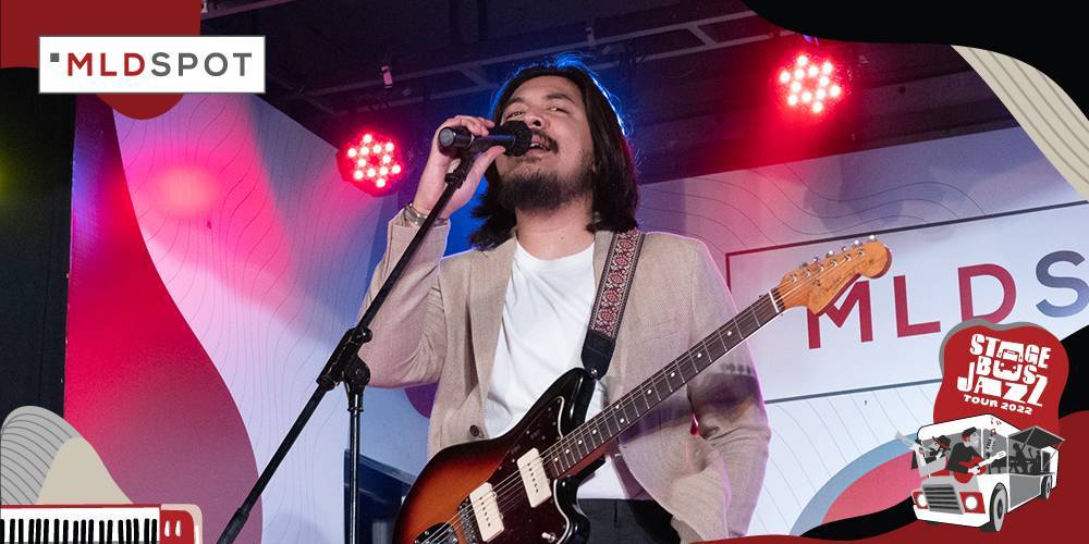 Bilal Indrajaya Menghangatkan MLDSPOT Stage Bus Jazz Tour 2022
