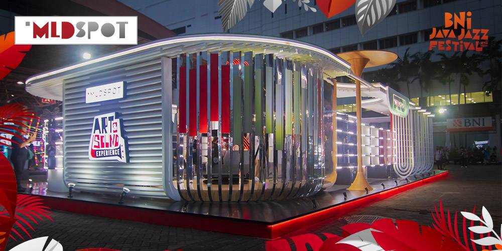 Free Your Expression di Booth Art & Sound Experience MLDSPOT Java Jazz Festival 2022