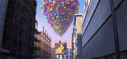 Rumah Legendaris Film UP Tinggal Kenangan