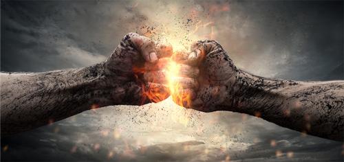 Fighting Scene Paling Legendaris