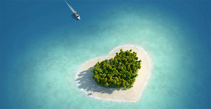 Honeymoon di Pulau Hati