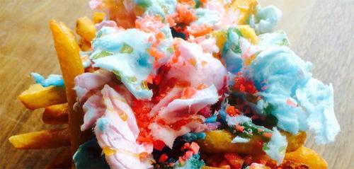 Cotton Candy Fries, Cemilan Unik Rasa Asik