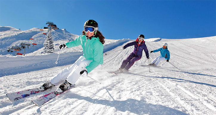 Menjelajah Salju dengan Papan Ski