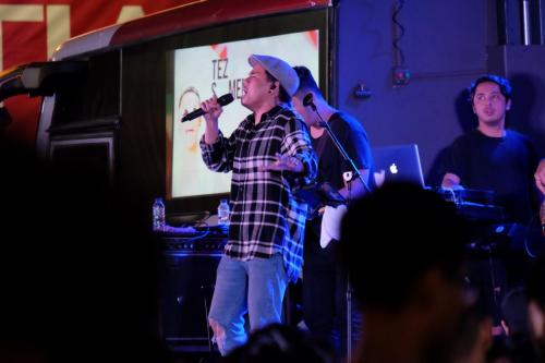 First Timer manggung di Lampung, Teza Sumendra membuat histeris para penonton