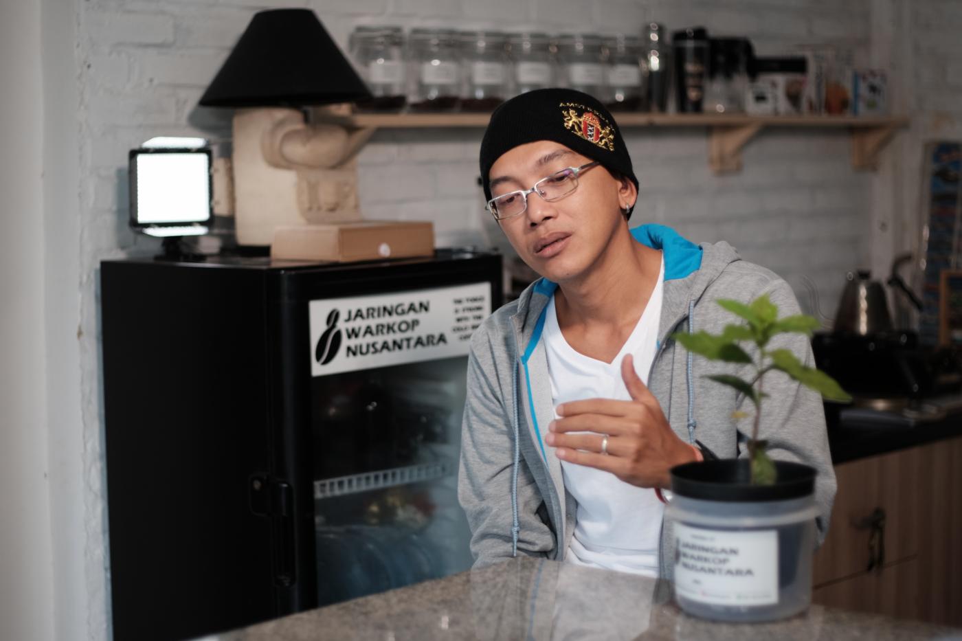 Mimpi Kecil Setya Yudha Mensejahterakan Warkop-warkop di Indonesia.