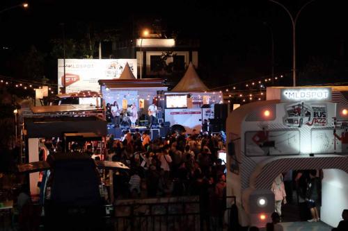 Antusiasme Para Musisi Stage Bus Jazz Tour 2017 di Lombok