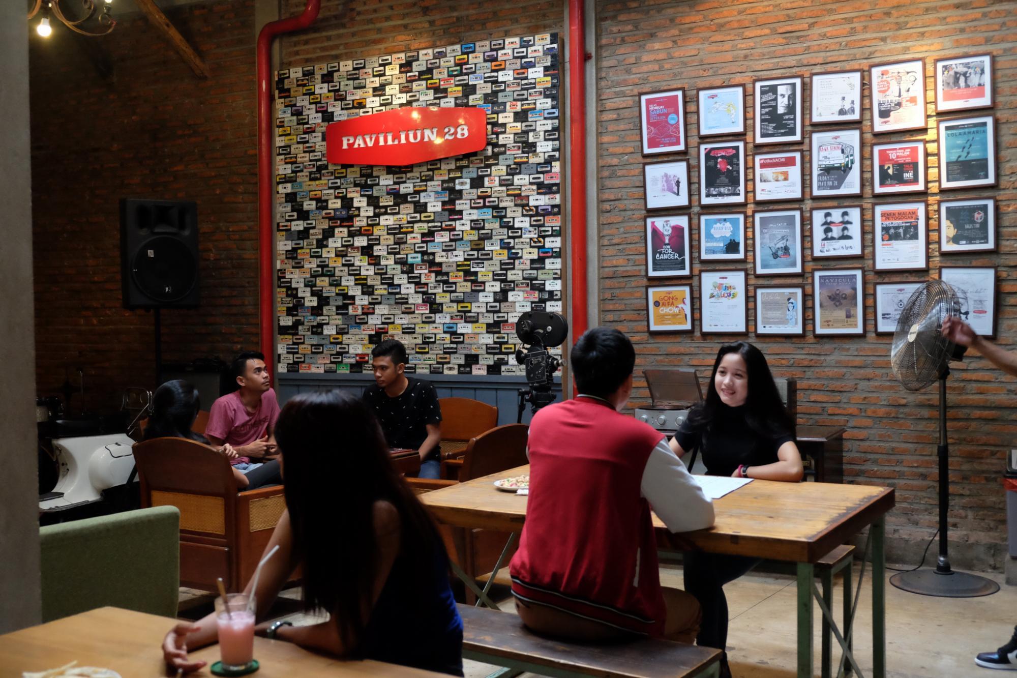 Paviliun 28, Tempat Asyik Buat Nongkrong Sembari Melihat Seni di Jakarta Selatan