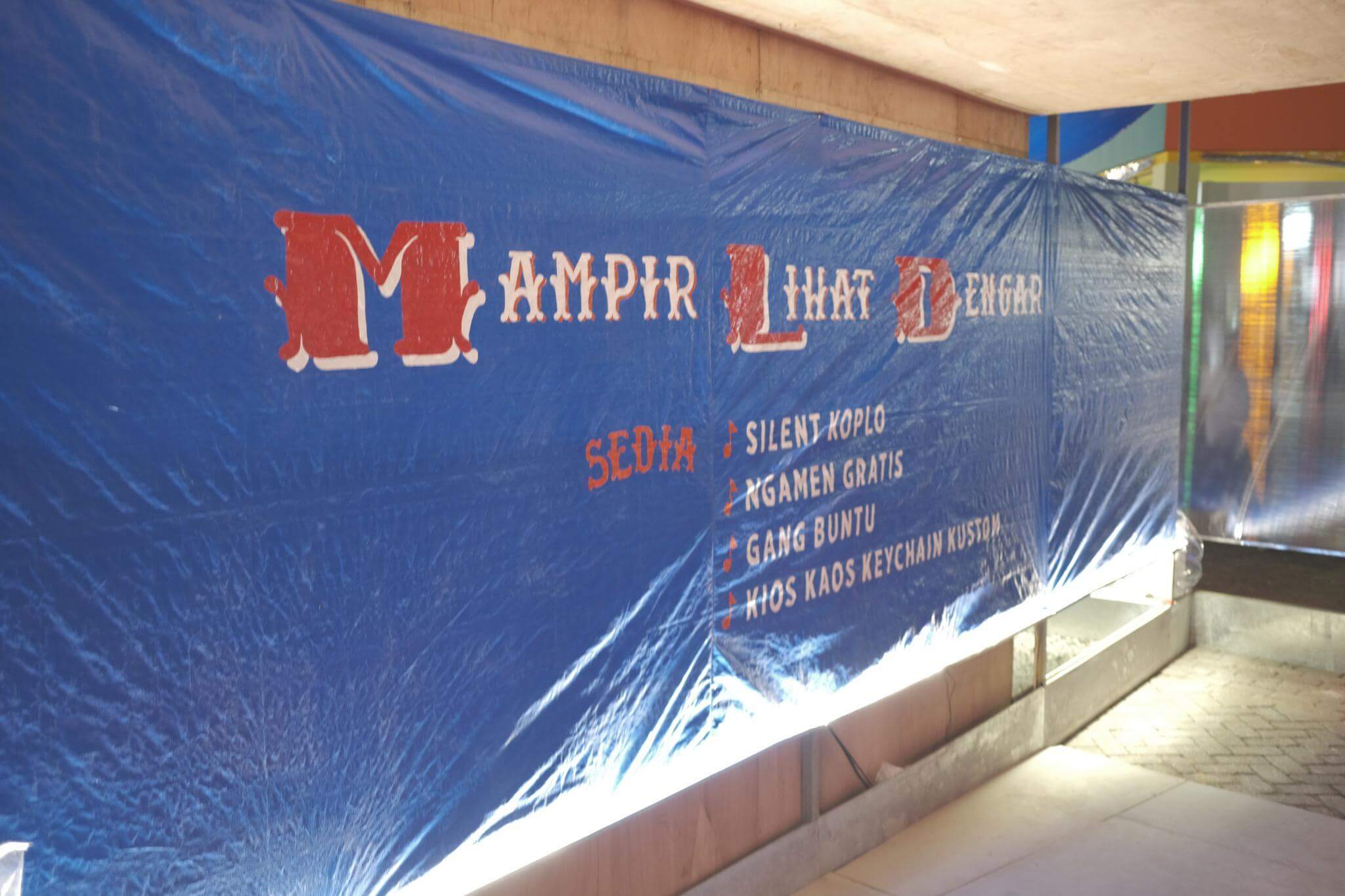 Bagian depan Art & Sound Experience 2020