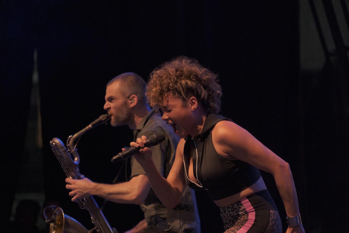 Brass Against tampil energik di Java Jazz Festival 2020