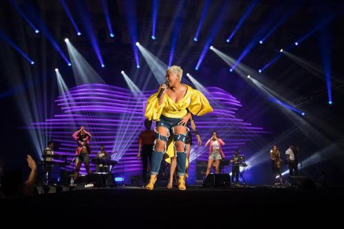 Kolaborasi Meriah Jazz Orchestera of Concertgebouw dengan Dira Sugandi di JJF 2017