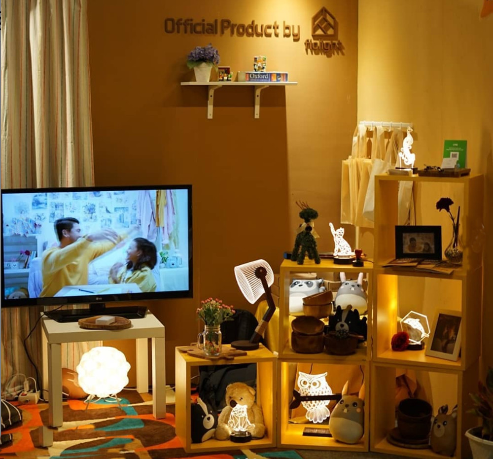 Lampu Fiolight memiliki bentuk yang sangat beragam dan unik