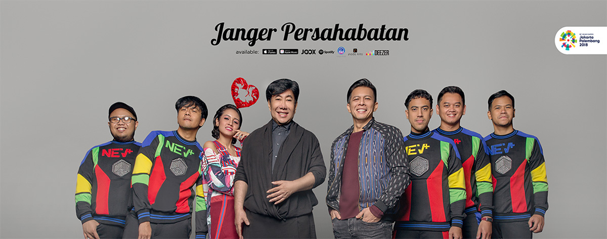 Janger Persahabatan, Lagu Resmi Asian Games 2018