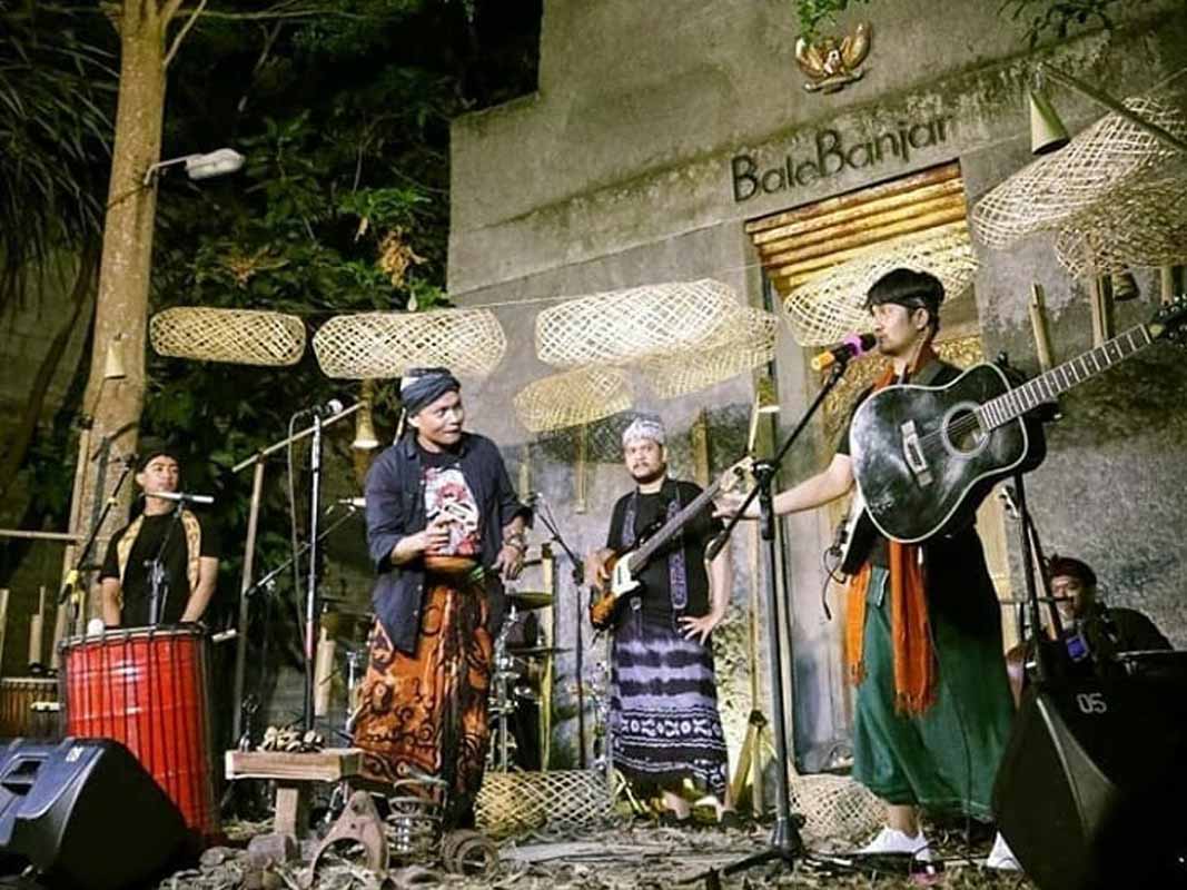 Peluncuran album Jatiraga di Sangkring Art Space, Yogyakarta
