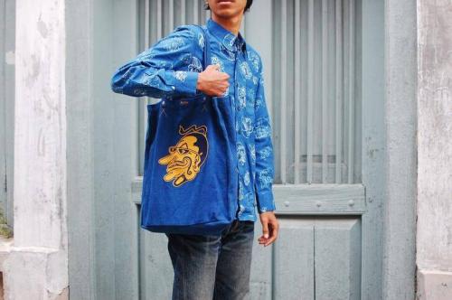 Penuh Gaya dengan Jawani, Outfit Natural Indigo Asli Indonesia