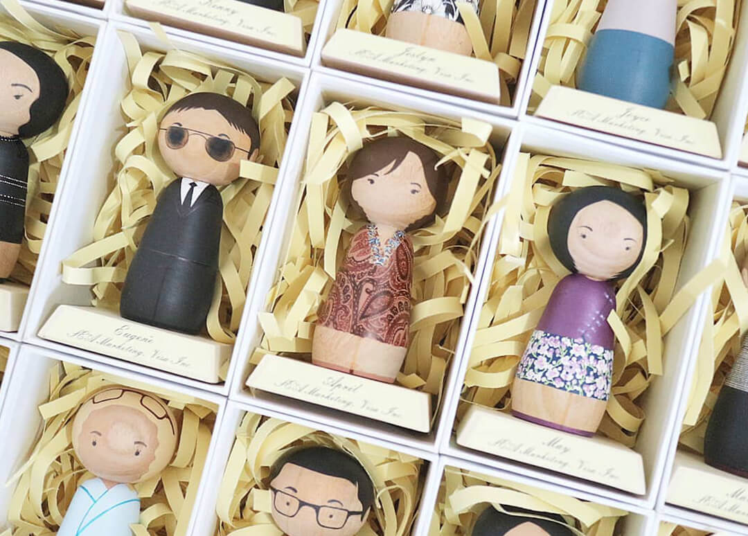 Karena custom order, jadi setiap boneka punya keunikan sendiri.