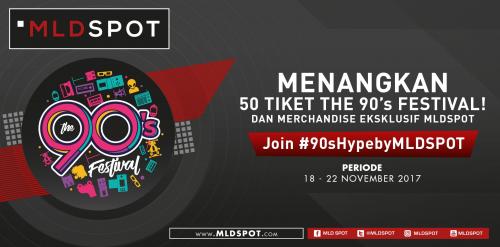 #90sHypeByMLDSPOT – The 90s Festival