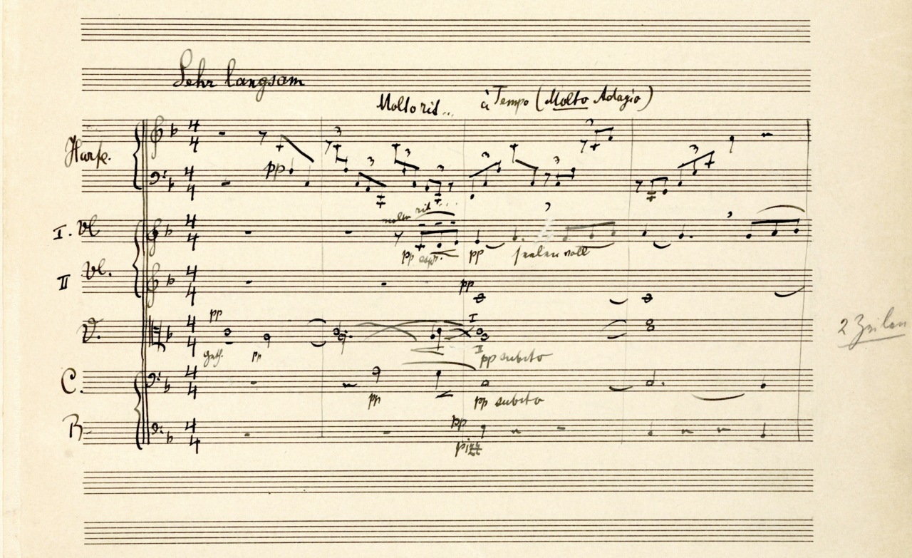 Manuskrip Gustav Mahler Yang Pecahkan Rekor Lelang