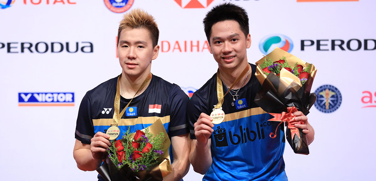  Marcus/Kevin Juara Ganda Putra Malaysia Masters 2019