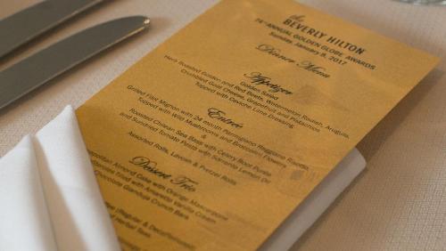 Ini yang Dimakan Para Selebritis di Ajang Golden Globes 2017