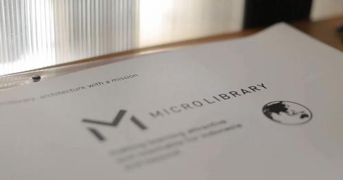 Microlibrary, Perpustakaan Unik yang Dibangun dari 2,000 Wadah Ice Cream