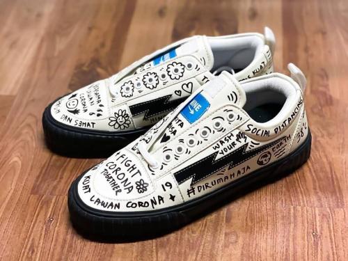 Minepants Rilis Sepatu Limited Edition &quot;Fight Corona&quot;