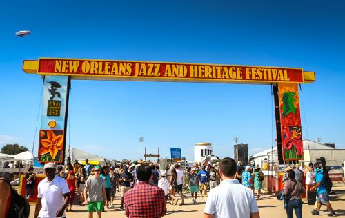 Antiknya New Orleans Jazz Festival 2016