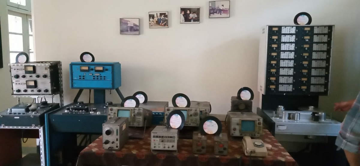 Peralatan rekaman tempo dulu yang masih tersimpan rapi di Museum Lokananta
