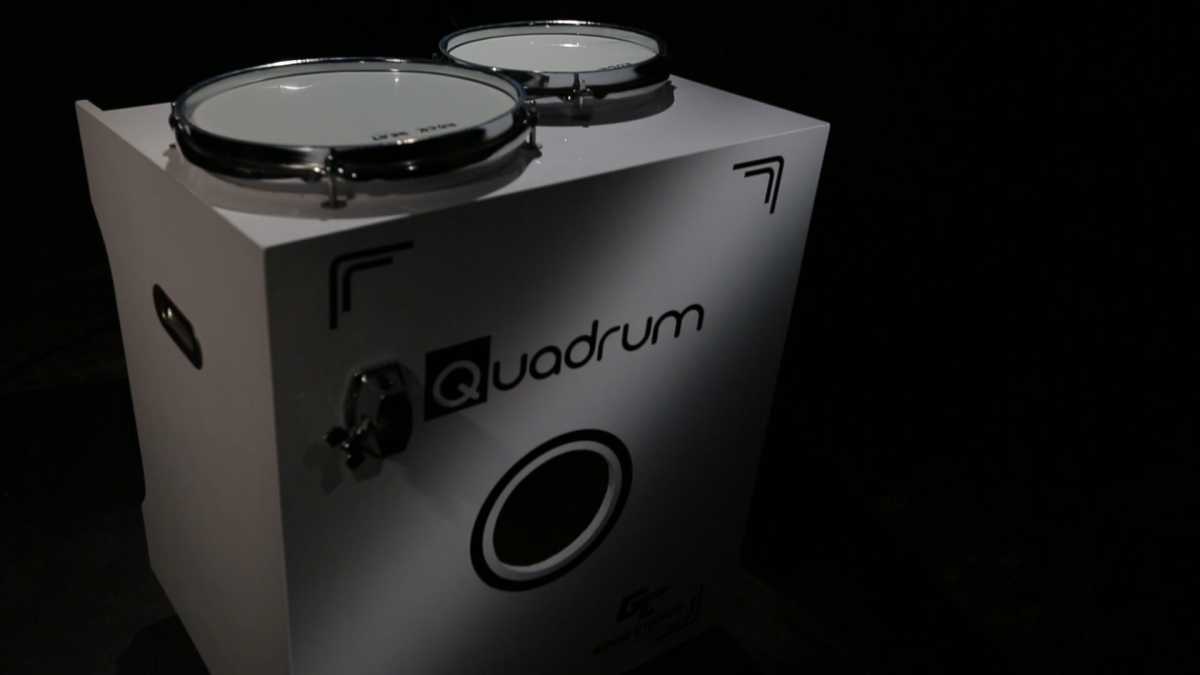 Quadrum, Alat Musik Inovatif Hasil Kombinasi Drum dan Cajon