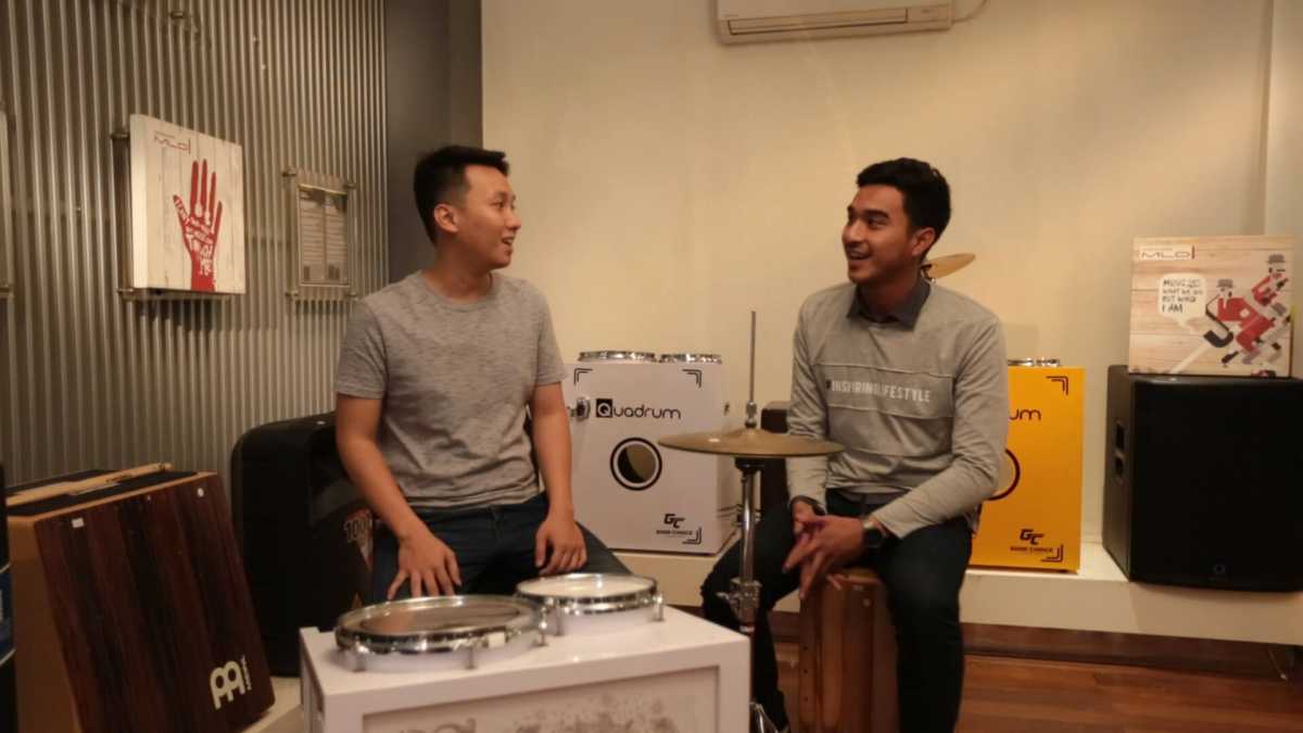 Quadrum, Alat Musik Inovatif Hasil Kombinasi Drum dan Cajon
