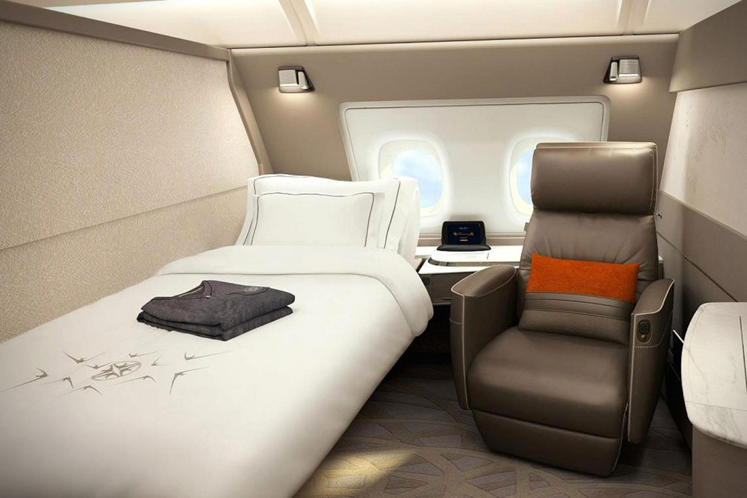 Singapore Airlines Punya Kamar Tidur Mirip Hotel