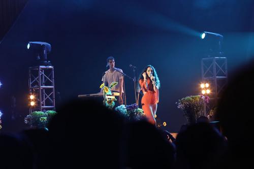Stage Bertabur Bunga Di Java Jazz Festival 2019 Bersama Raveena