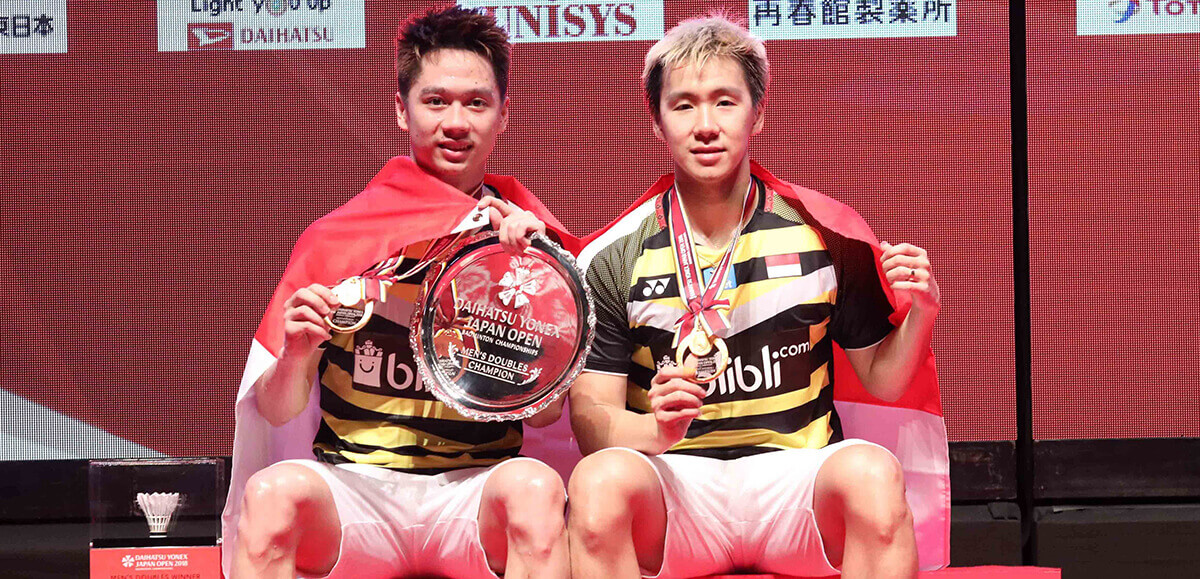 The Minions Kembali Juarai Japan Open 2018