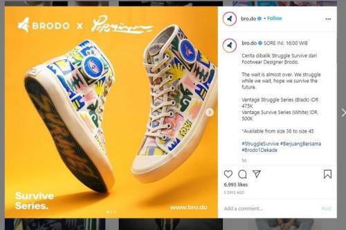 Kolaborasi Brodo X Popomangun Menghadirkan Karya Warna-Warni!