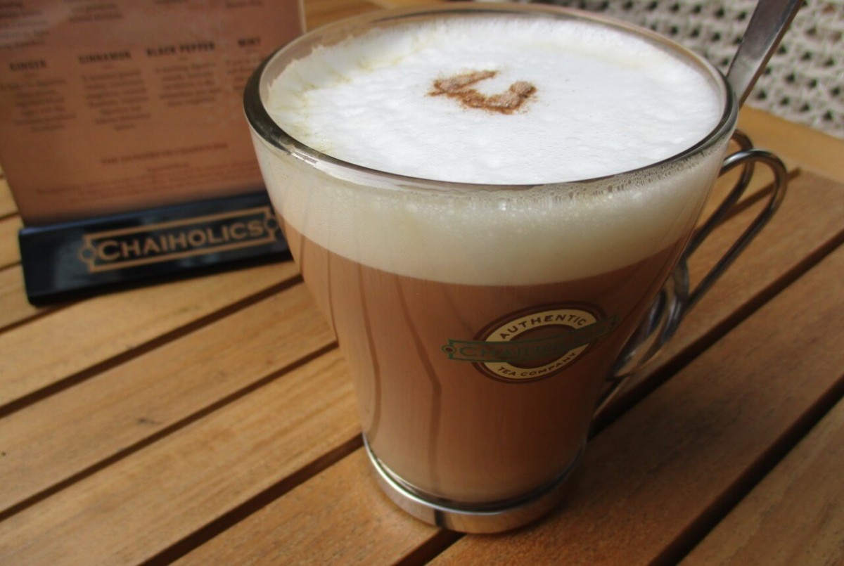 Standard foam di Chaiholics adalah 1-2 cm