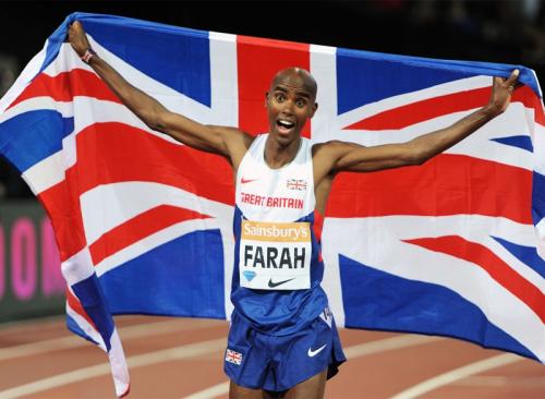 Mo Farah Menangkan Maraton Glasgow Indoor Grand Prix
