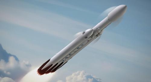 Falcon Heavy Bakal Mengorbit Bulan Depan